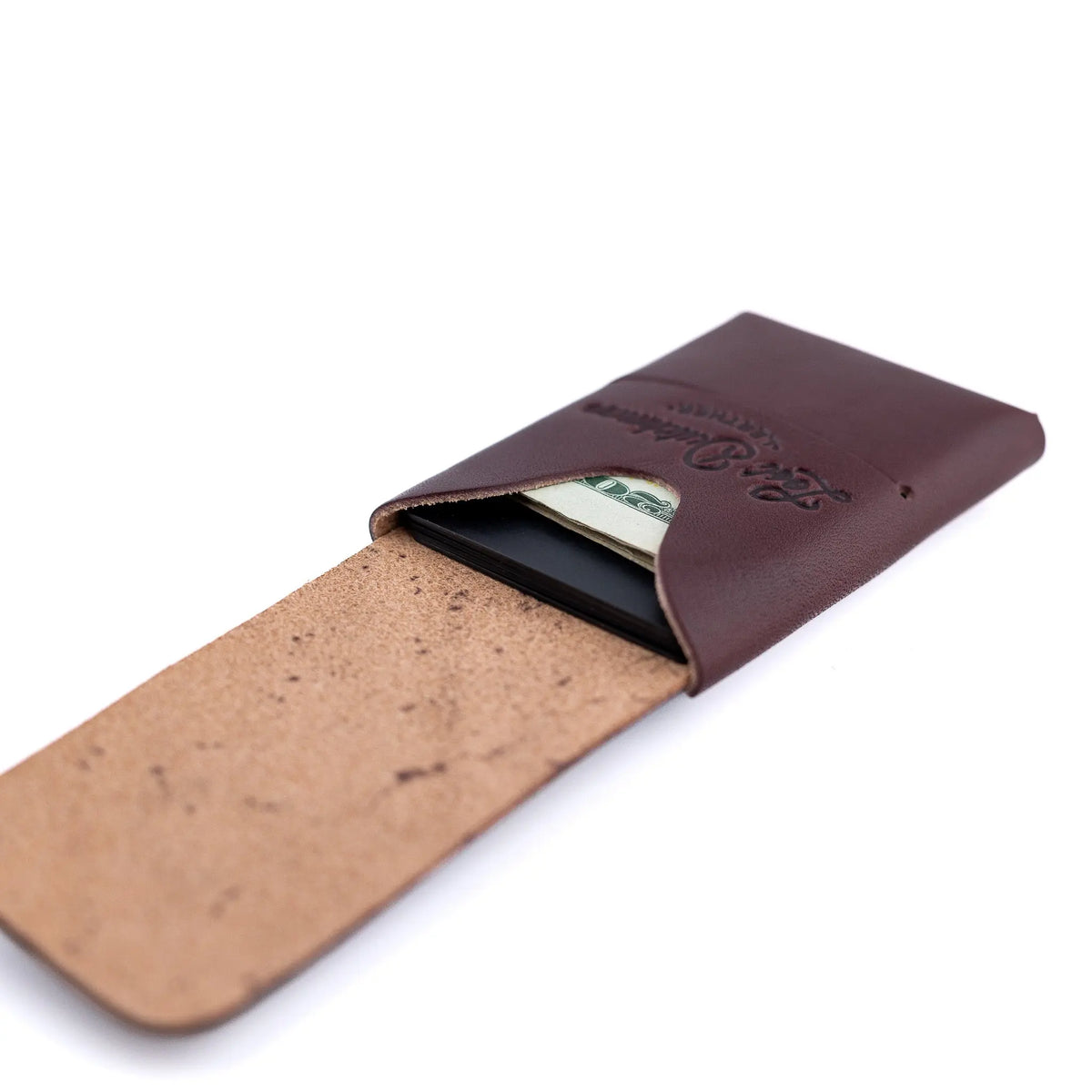 The Mini Franklin – Burgundy Lost Dutchman Leather
