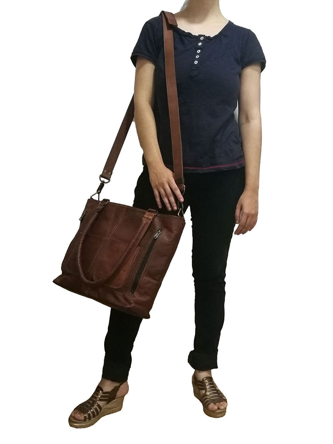 The Terry Tote Classy Leather Bags