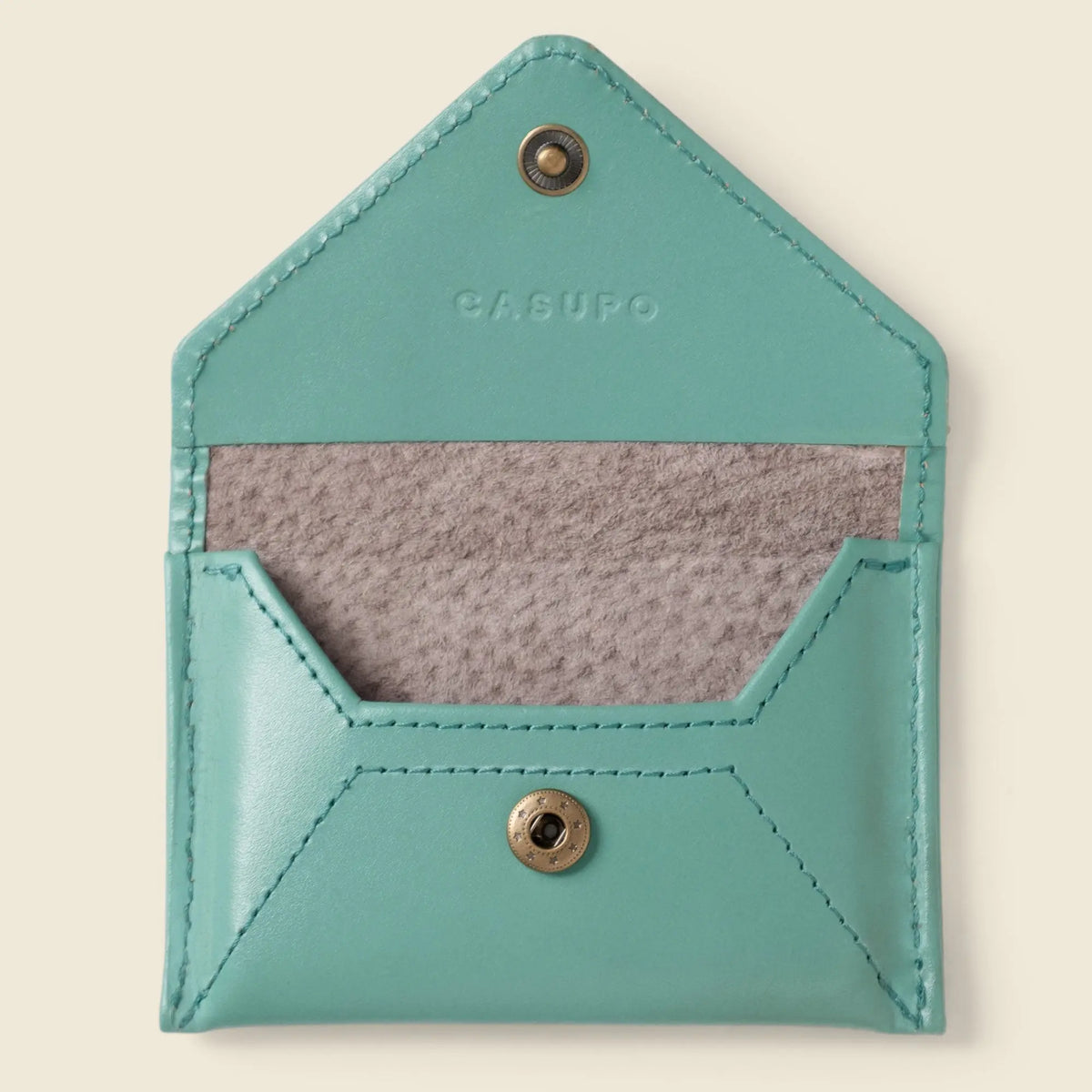 Mini Envelope Wallet With RFID protection - Teal CASUPO