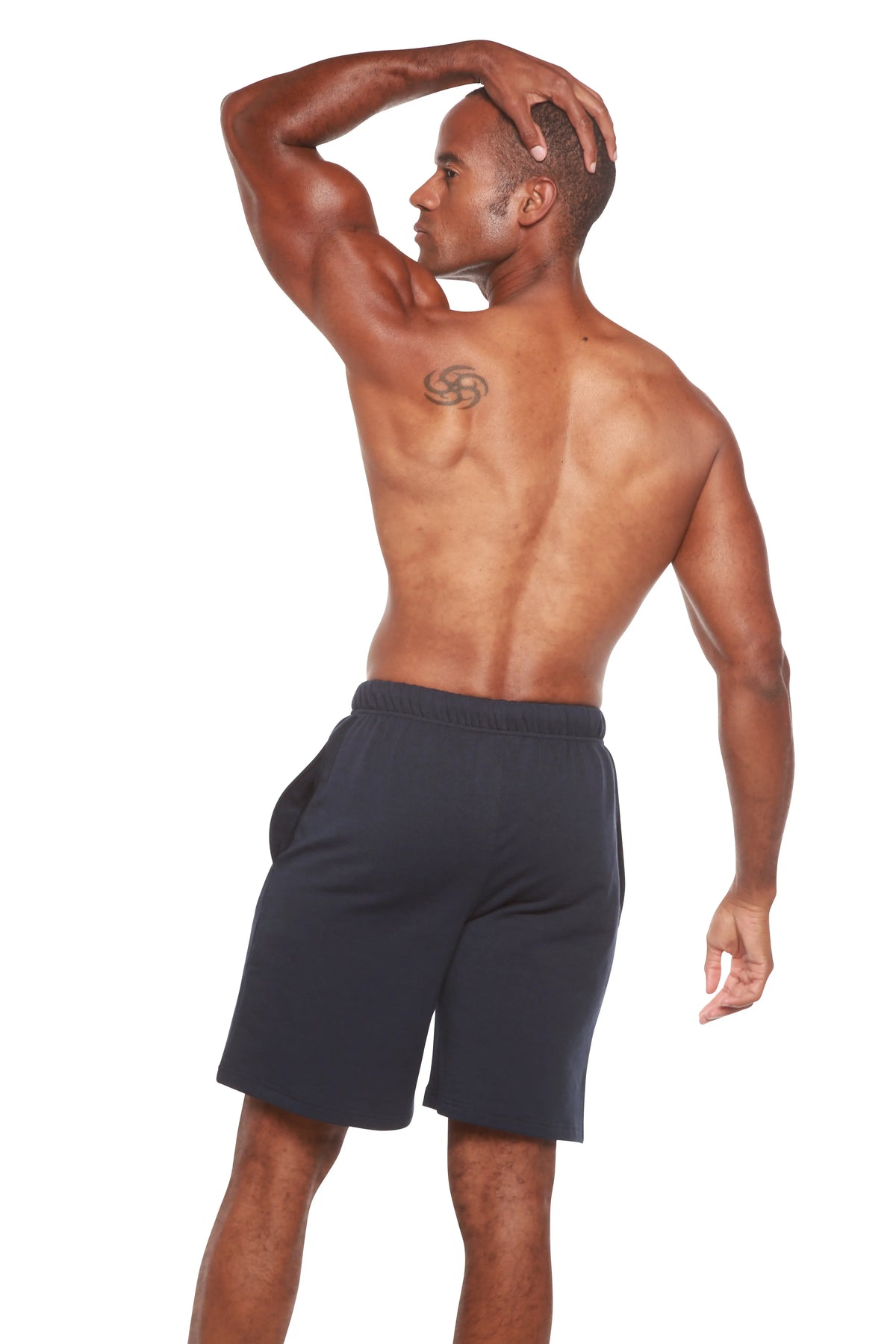 Clearance Men's Bamboo Viscose Fleece Lounge Shorts Spun Bamboo