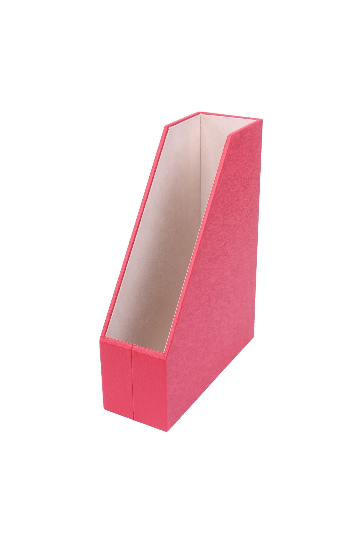 MOOG Faux Leather Magazines Holder- File Organizer Moogdesk