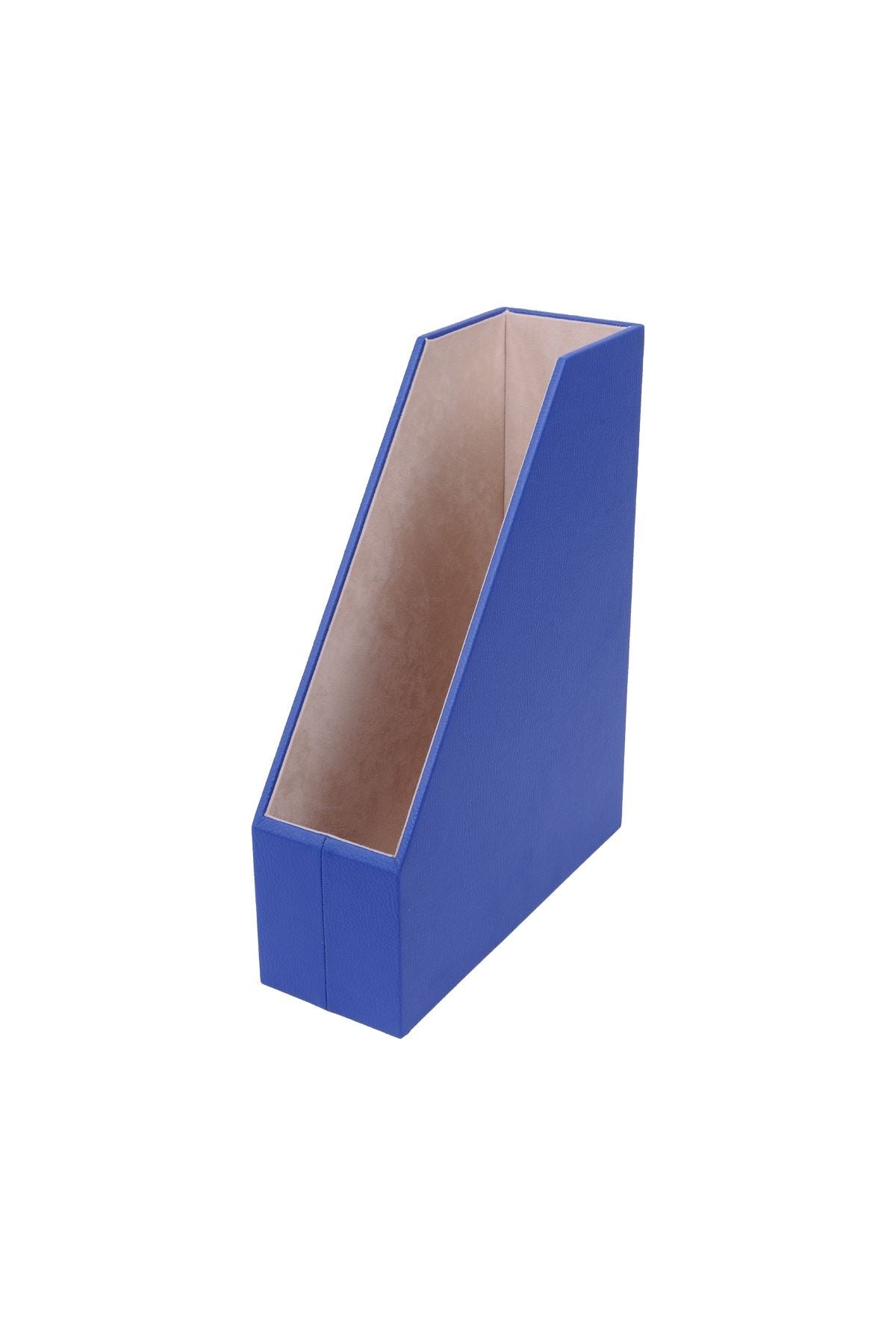 MOOG Faux Leather Magazines Holder- File Organizer Moogdesk