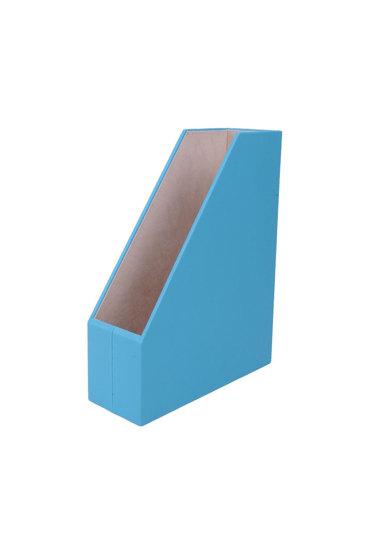 MOOG Faux Leather Magazines Holder- File Organizer Moogdesk