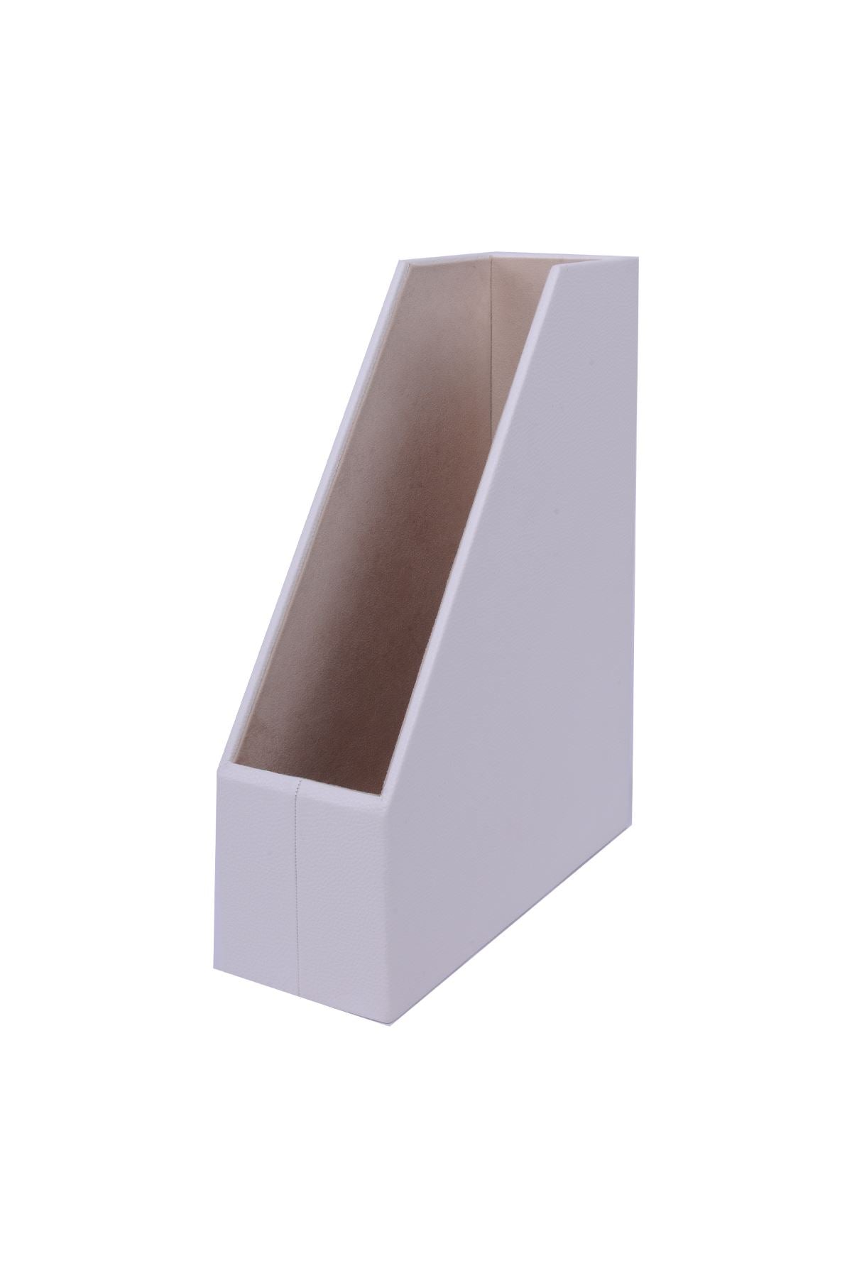 MOOG Faux Leather Magazines Holder- File Organizer Moogdesk