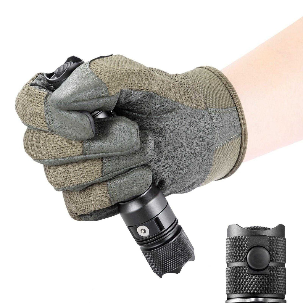 E9 GEN5 Long Throw- 3,000 Lumen  388 Meter  Tactical EDC Flashlight Powertac
