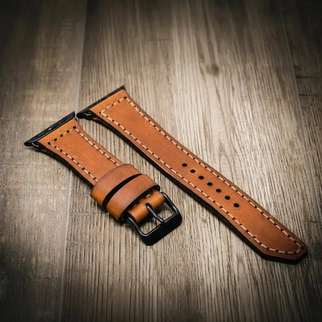 Apple Watch Leather Band Bull Sheath Leather