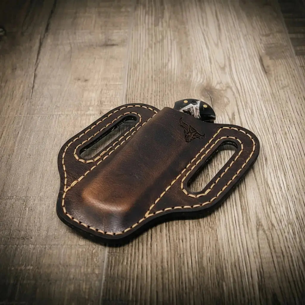 Custom Leather Knife Sheath Bull Sheath Leather