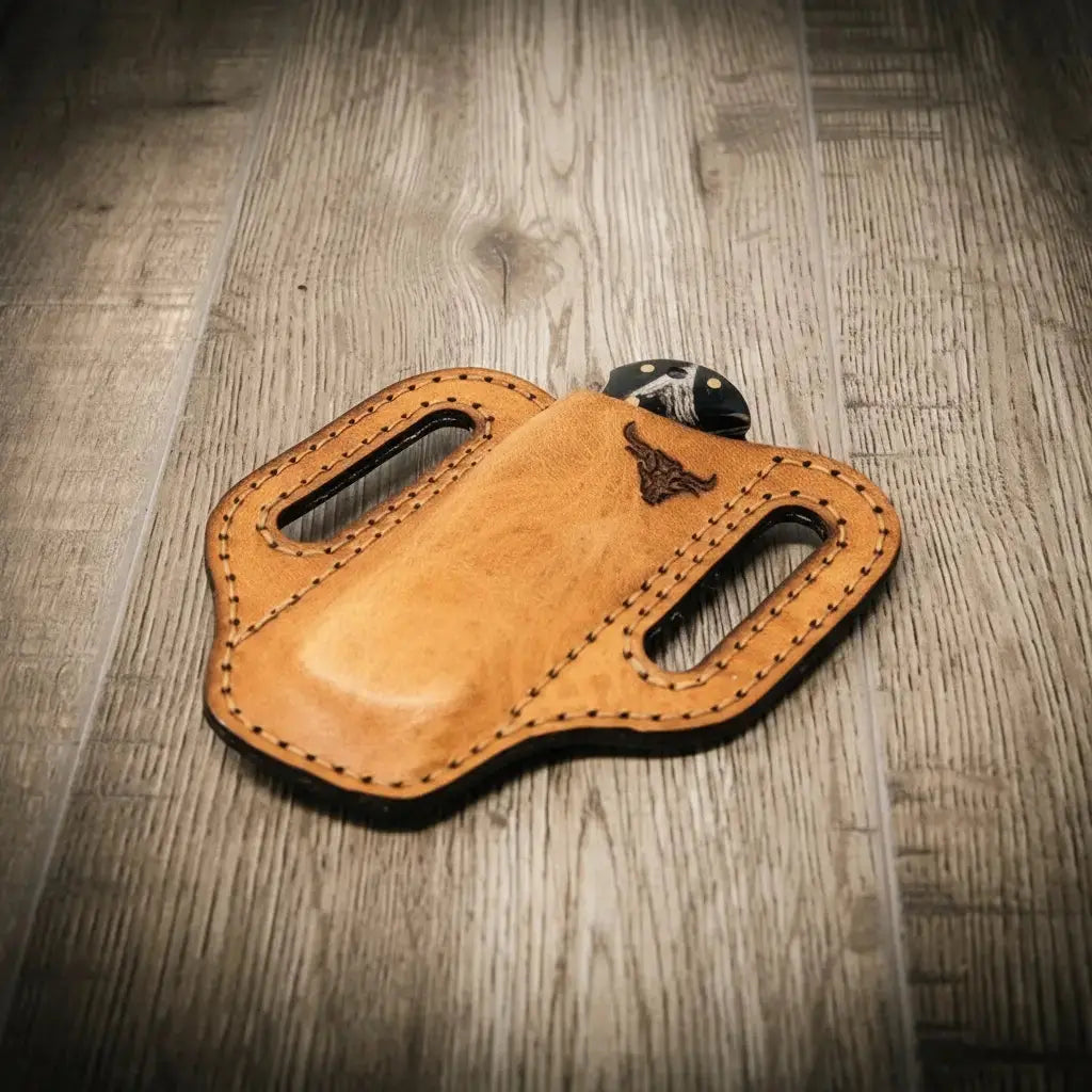 Custom Leather Knife Sheath Bull Sheath Leather