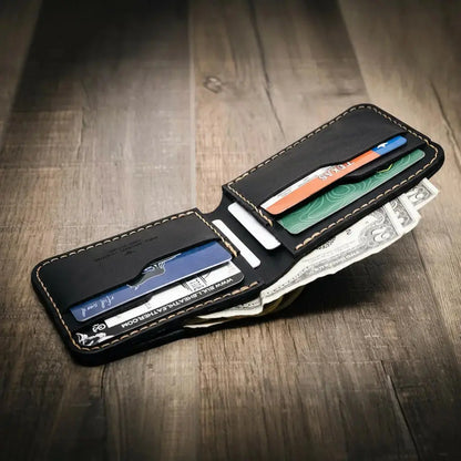 Rio Grande Bifold Wallet Bull Sheath Leather