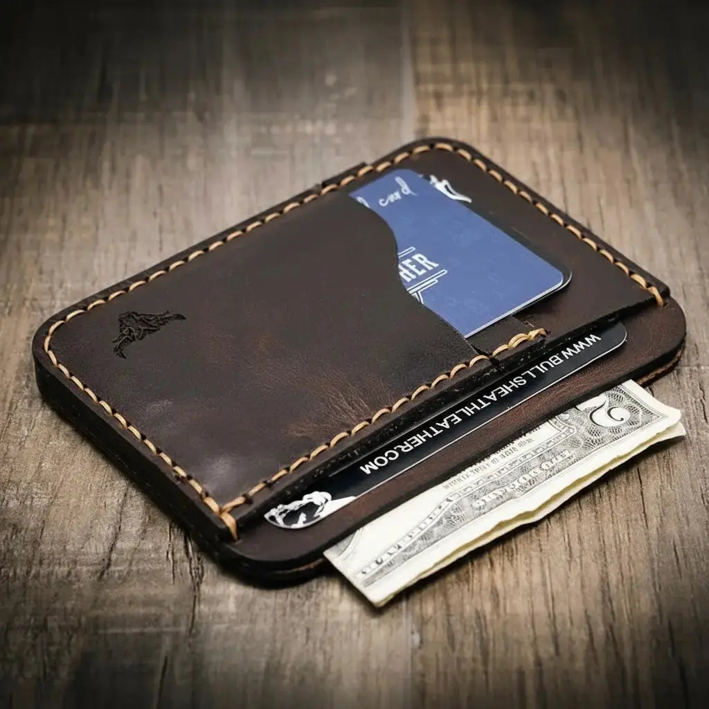 Mansfield Minimalist Wallet Bull Sheath Leather