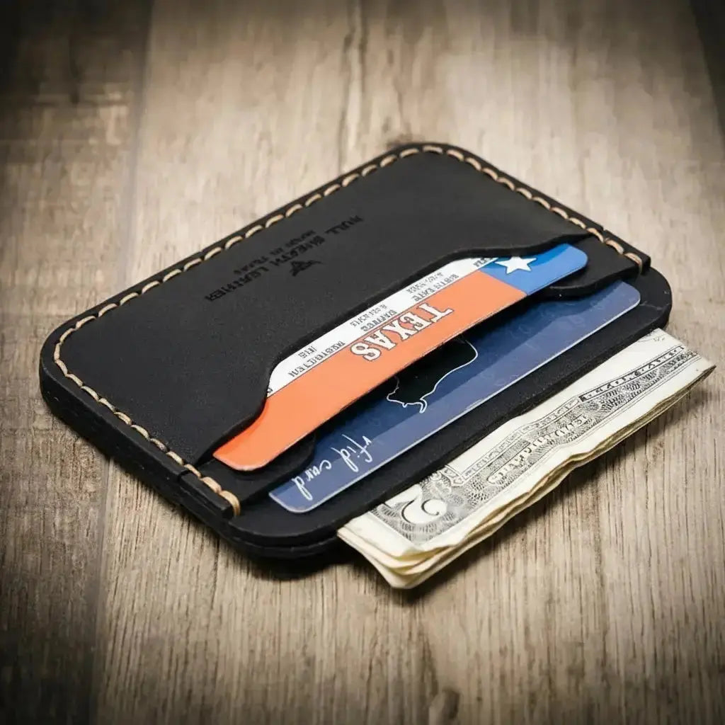 Pflugerville Card Wallet Bull Sheath Leather