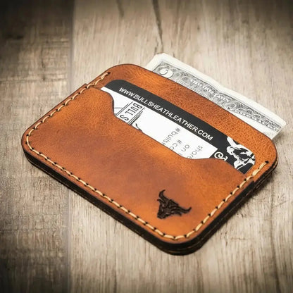 Pflugerville Card Wallet Bull Sheath Leather