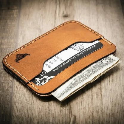 Pflugerville Card Wallet Bull Sheath Leather