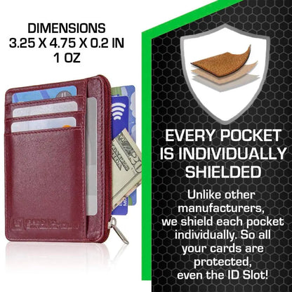 RFID Secure Ultimate Mini Wallet ID Stronghold