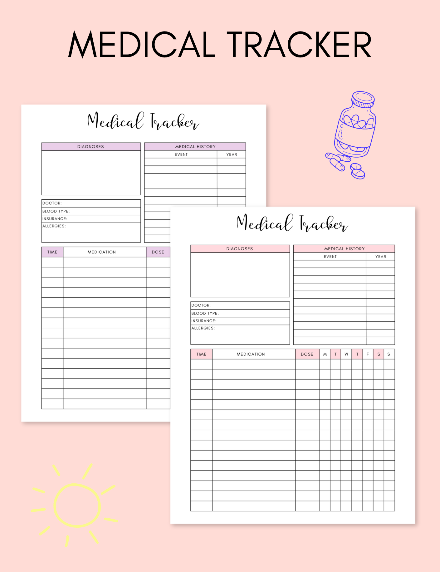 Medical Tracker Jessica Autumn