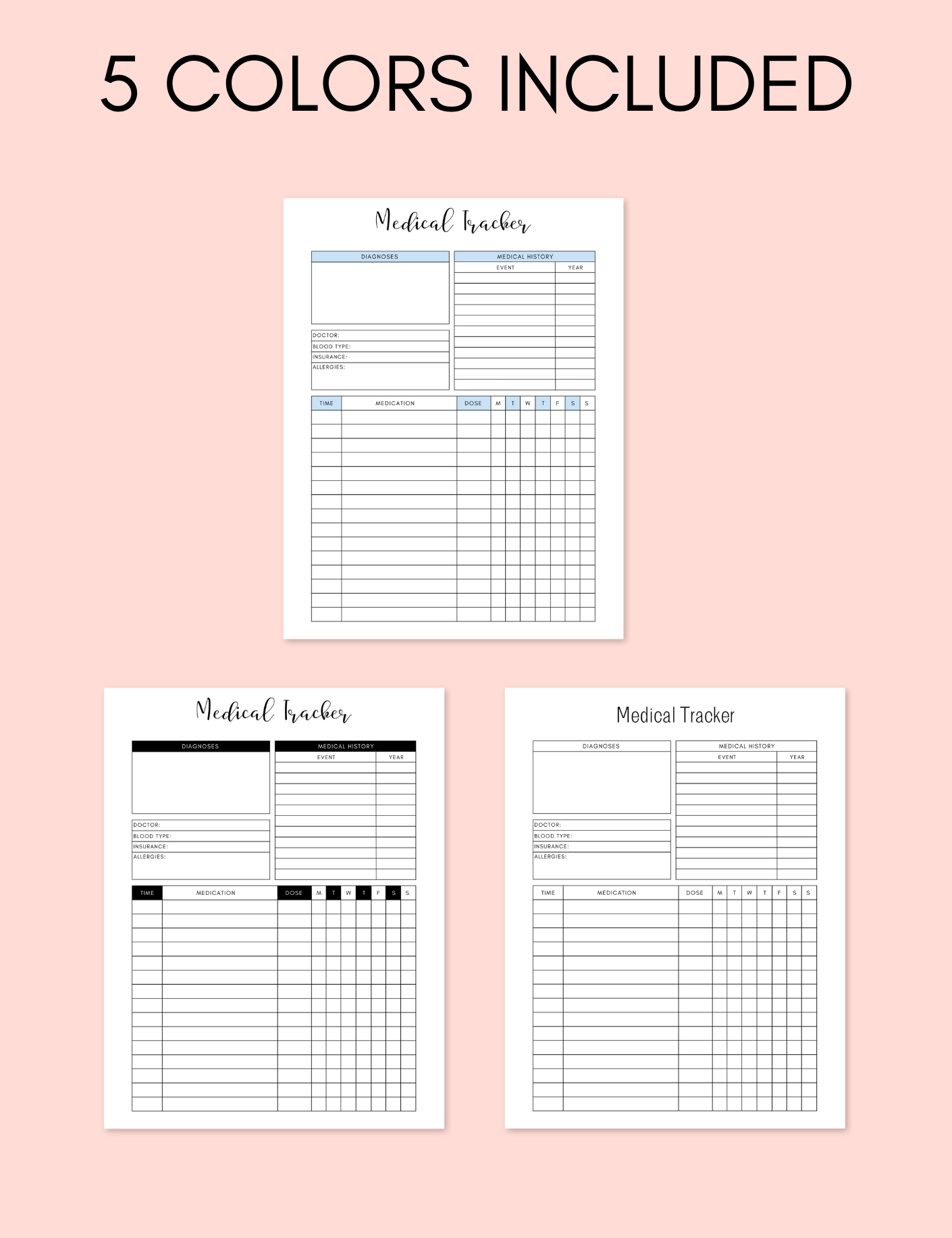 Medical Tracker Jessica Autumn
