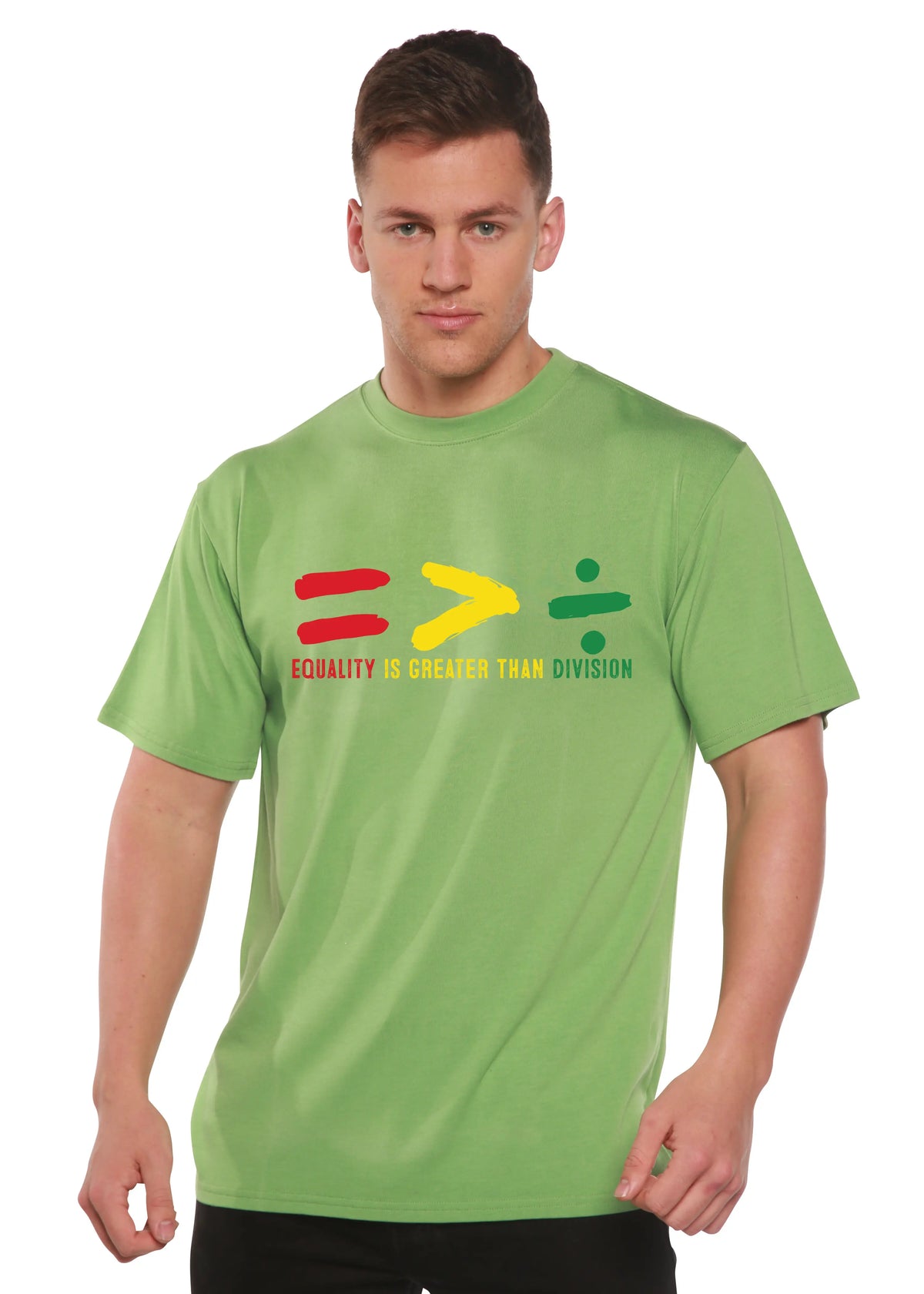 Black History Month Unisex Bamboo/Cotton Graphic T-Shirt Spun Bamboo