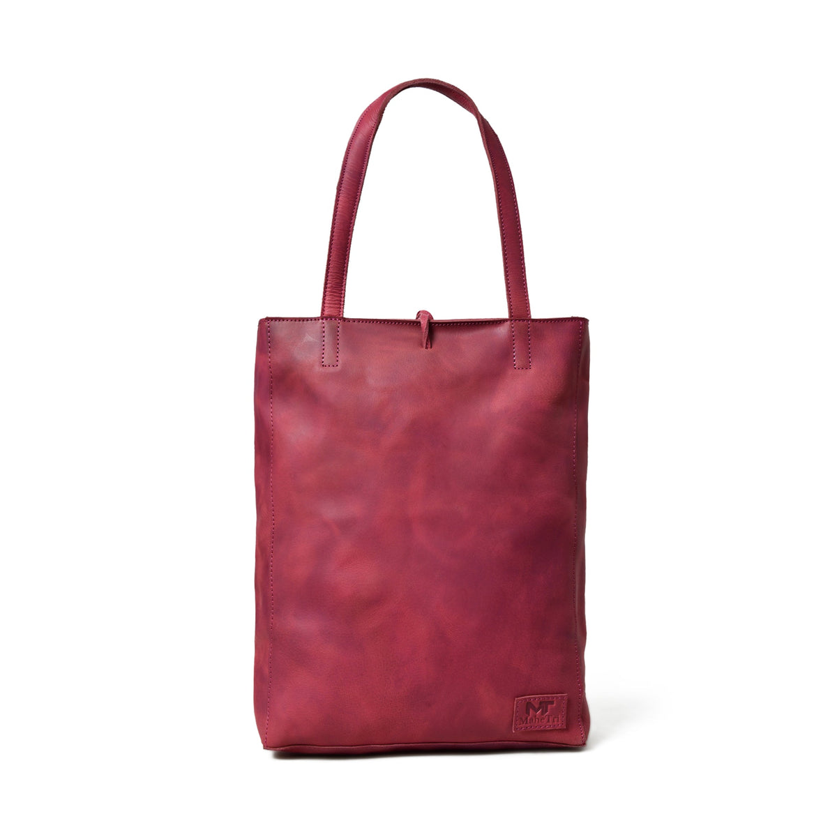 Maroon Leather Tote Bag Classy Leather Bags