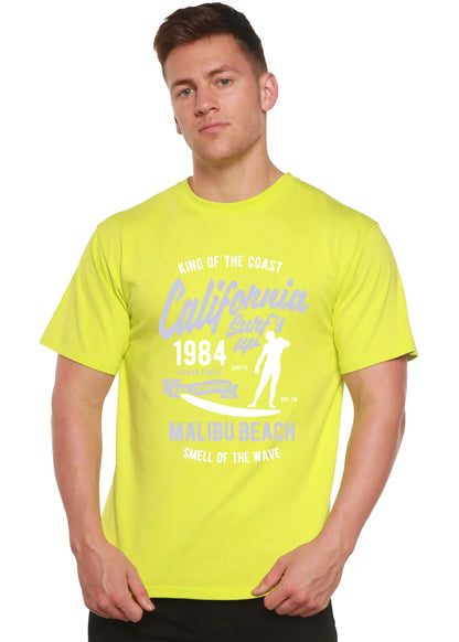 California 1984 Spun Bamboo® Men's Bamboo Viscose/Organic Cotton Short Sleeve Graphic T-Shirt Spun Bamboo