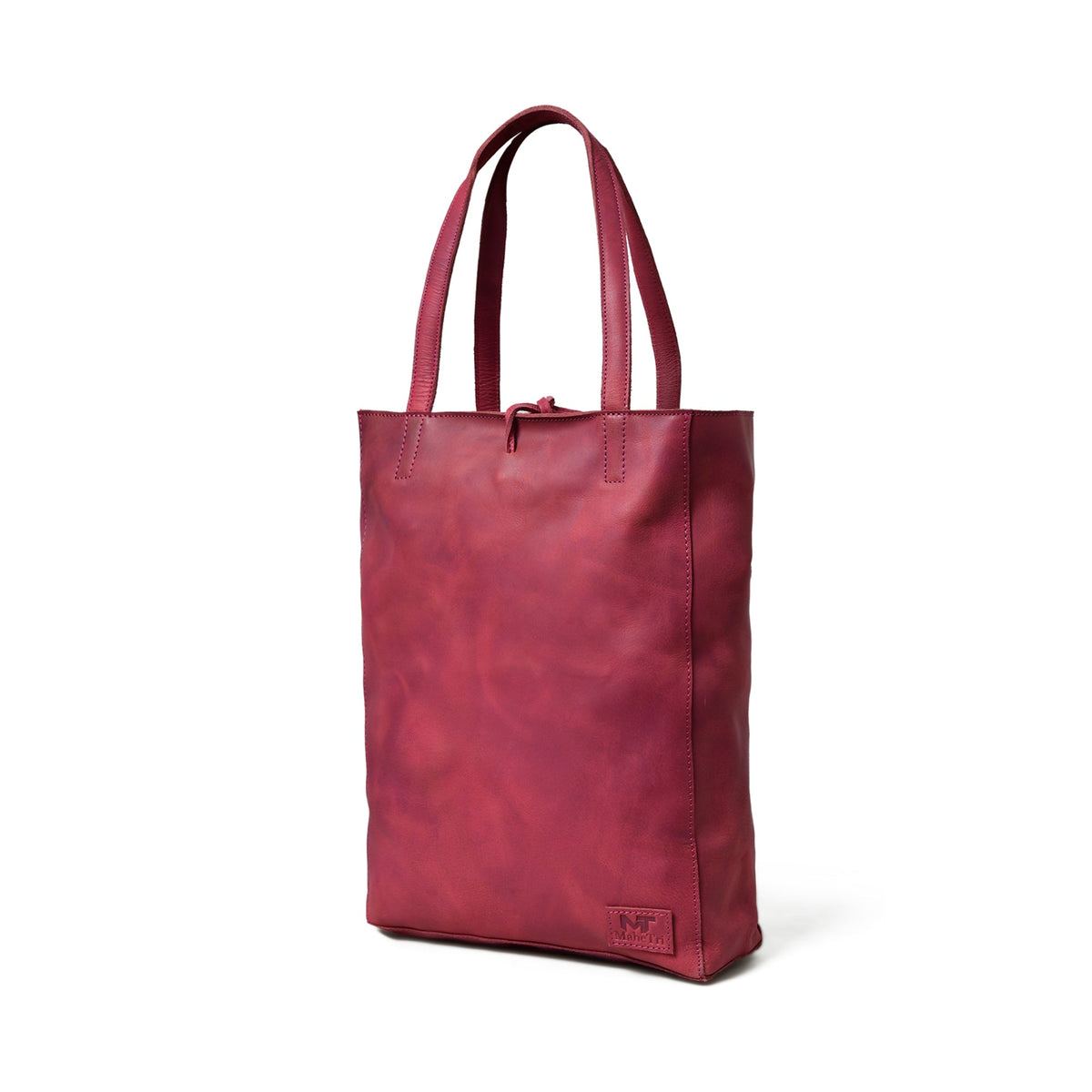 Maroon Leather Tote Bag Classy Leather Bags