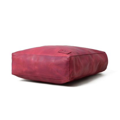 Maroon Leather Tote Bag Classy Leather Bags
