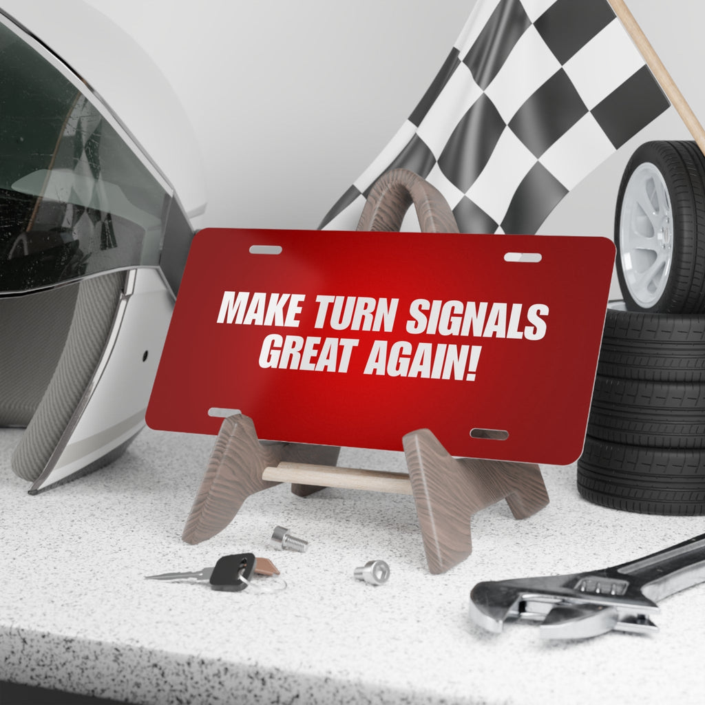 Make Turn Signals Great Again – Big Energy License Plate EpiAl's Shop
