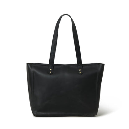 Essential Work Tote - Black Classy Leather Bags