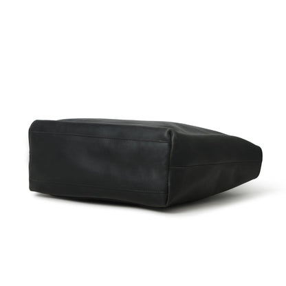 Essential Work Tote - Black Classy Leather Bags