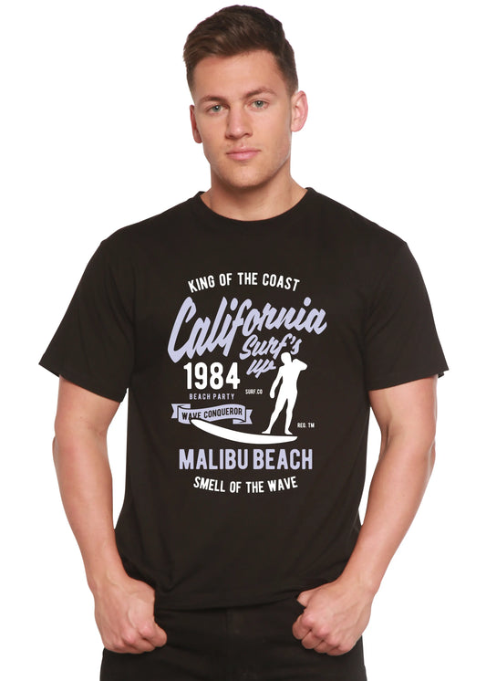California 1984 Spun Bamboo® Men's Bamboo Viscose/Organic Cotton Short Sleeve Graphic T-Shirt Spun Bamboo