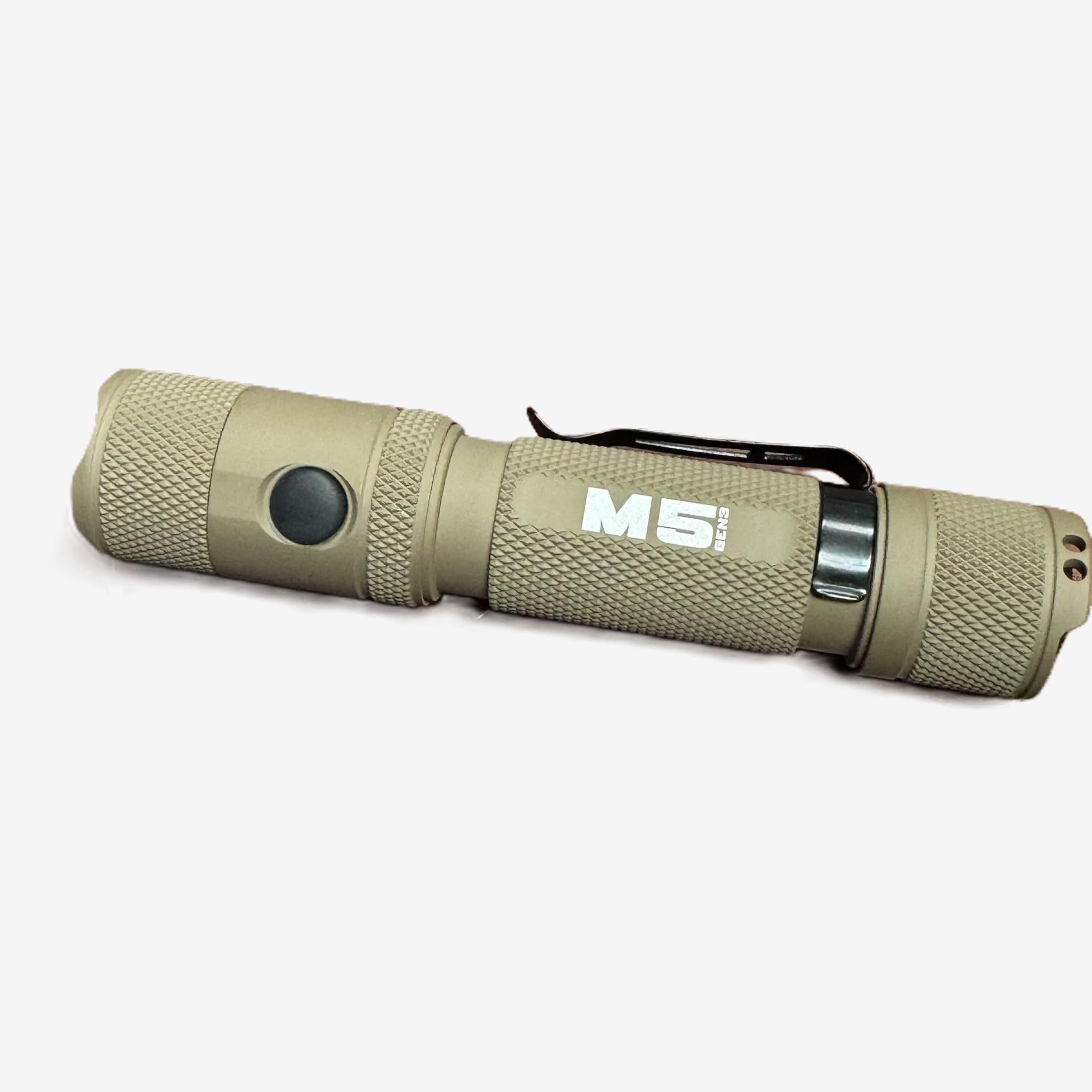 M5 Gen3 - 2,030 Lumen EDC High Power Flashlight Powertac