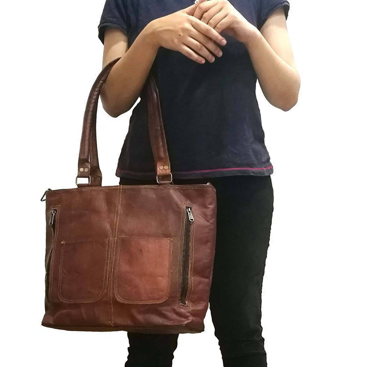 The Terry Tote Classy Leather Bags