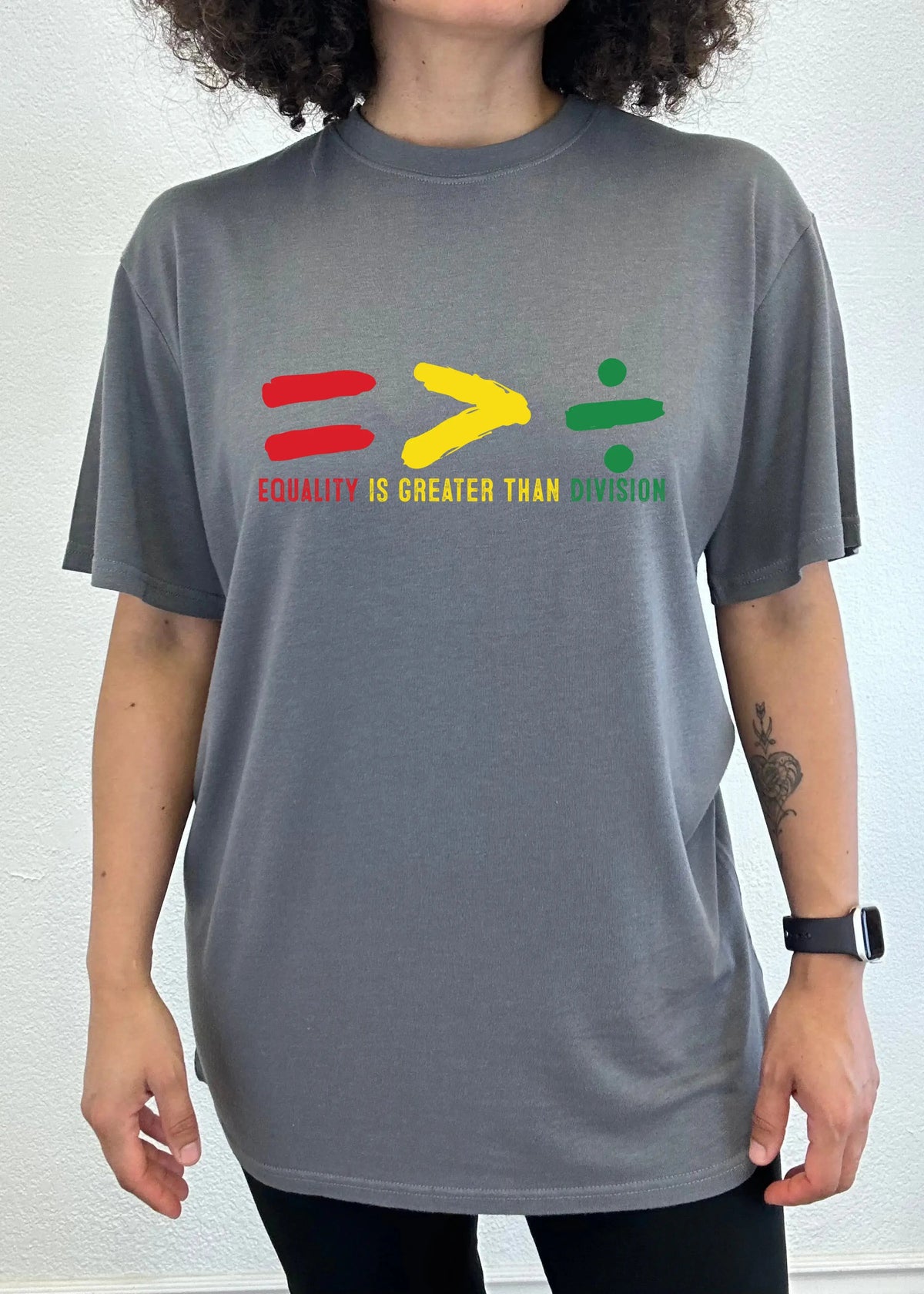 Black History Month Unisex Bamboo/Cotton Graphic T-Shirt Spun Bamboo