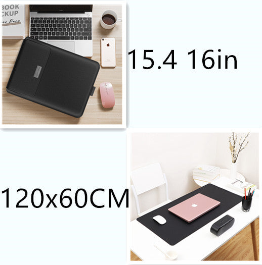 Simple Laptop Extra Large Leather Mouse Pad FLIPSTYLEZLLC