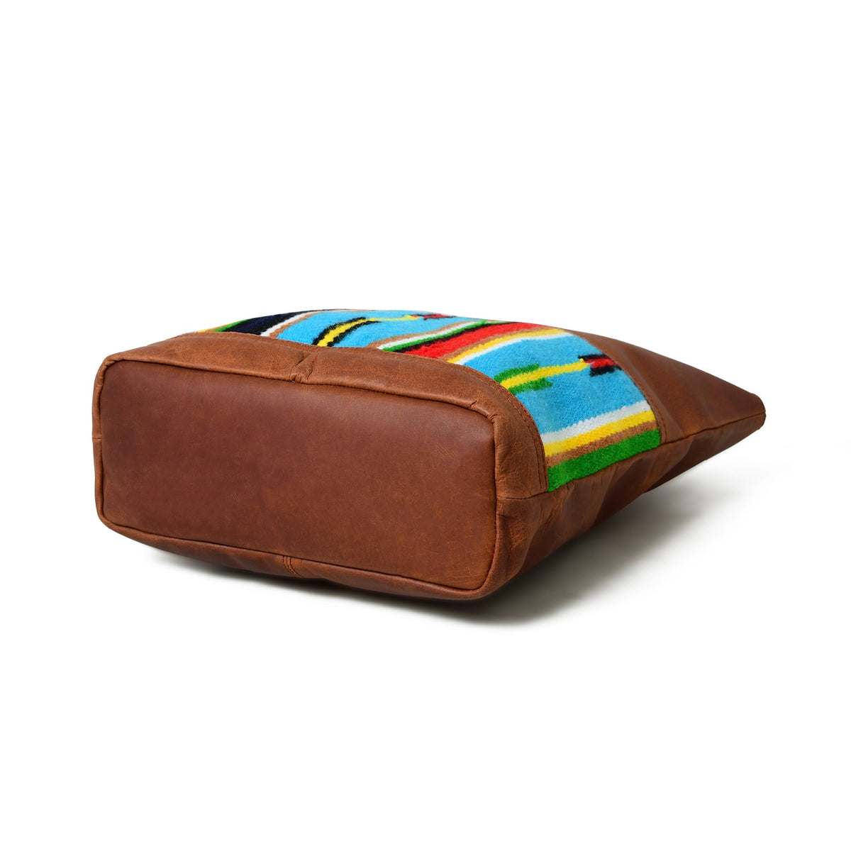 Multicoloured Leather Tote Bag Classy Leather Bags