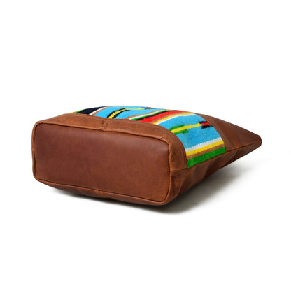 Multicoloured Leather Tote Bag Classy Leather Bags
