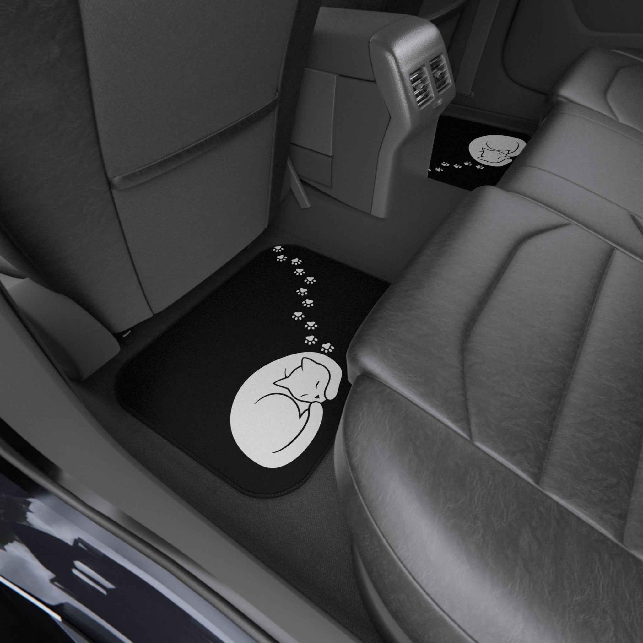Cat Paw Trail Car Floor Mats – Set of 4 EpiAl's Shop