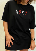 XOXO Unisex Bamboo/Cotton Graphic T-Shirt Spun Bamboo