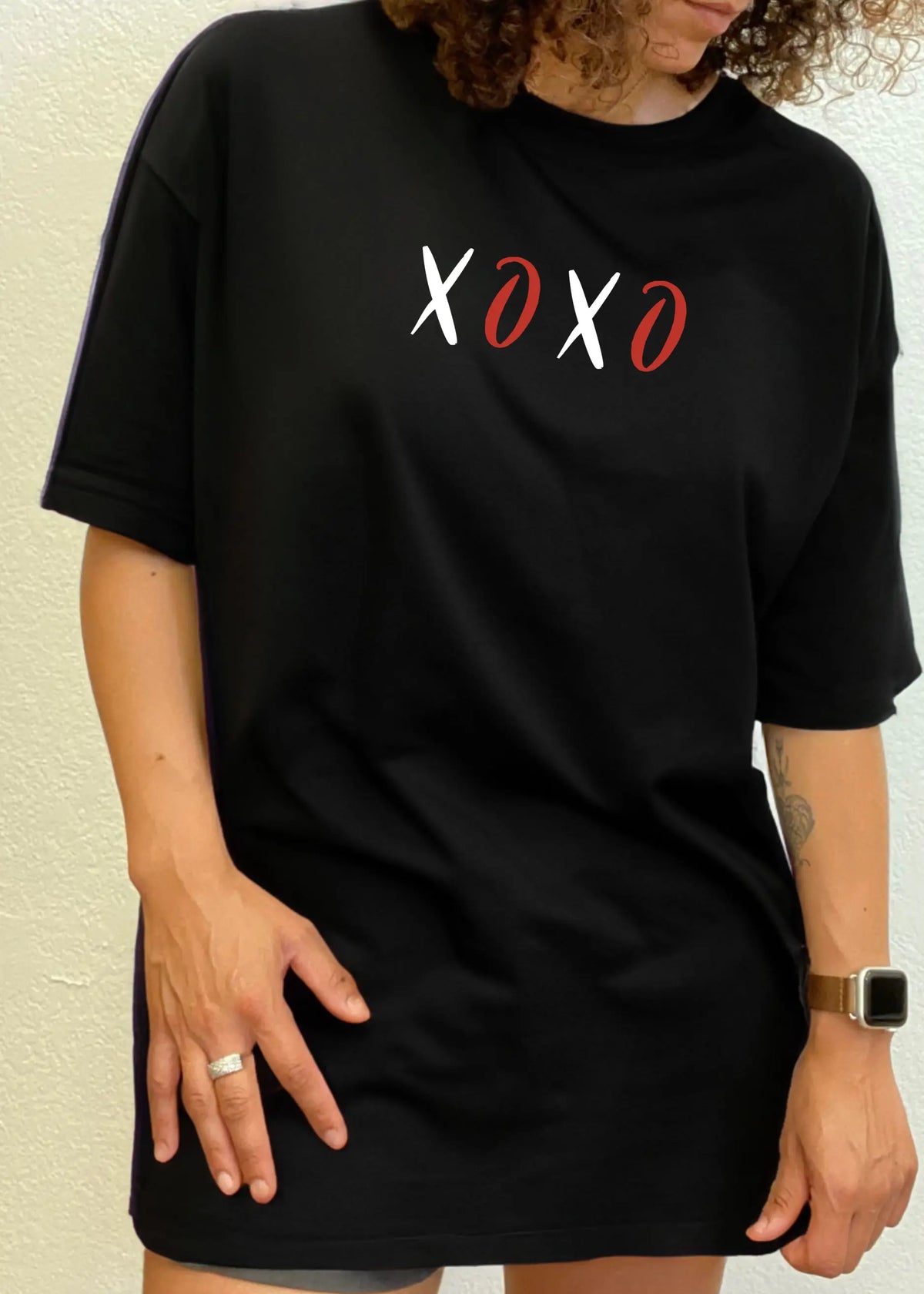 XOXO Unisex Bamboo/Cotton Graphic T-Shirt Spun Bamboo