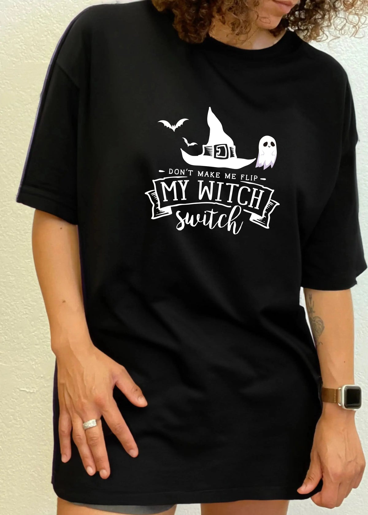 My Witch Unisex Bamboo Viscose/Organic Cotton Short Sleeve Graphic T-Shirt Spun Bamboo