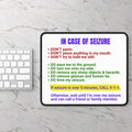 In Case of Seizure Gaming Mouse Pad EpiAl's Shop