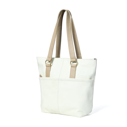 The Ivory Leather Tote Classy Leather Bags