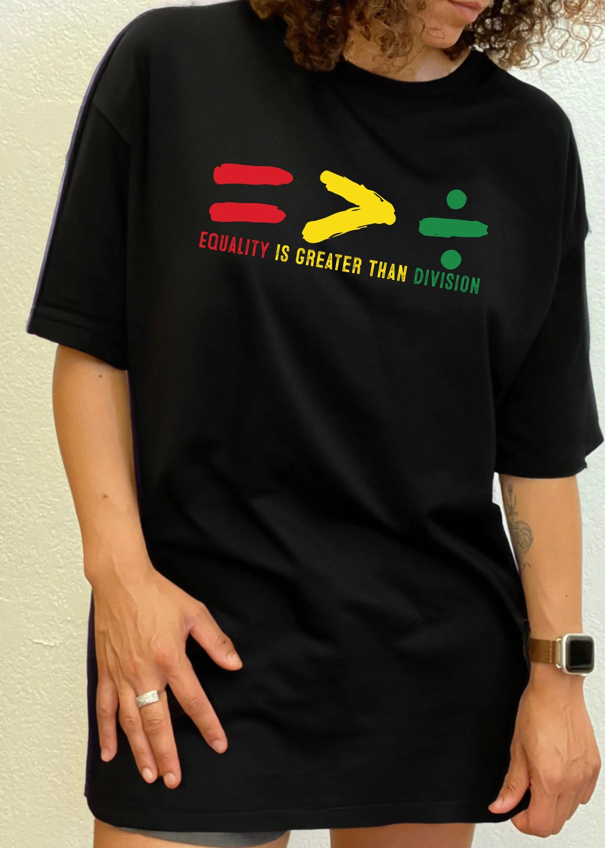 Black History Month Unisex Bamboo/Cotton Graphic T-Shirt Spun Bamboo