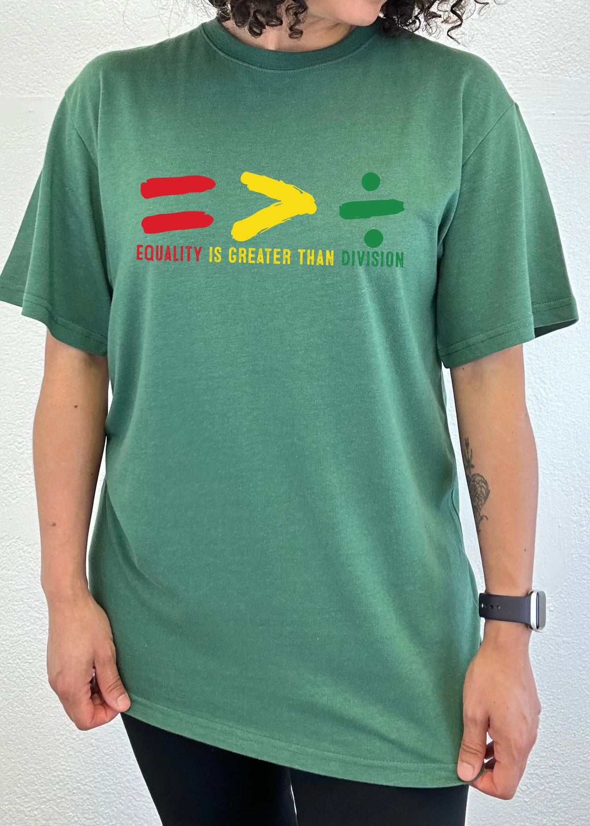 Black History Month Unisex Bamboo/Cotton Graphic T-Shirt Spun Bamboo