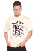 Wild Horse Spun Bamboo® Men's Bamboo Viscose/Organic Cotton Short Sleeve Graphic T-Shirt Spun Bamboo