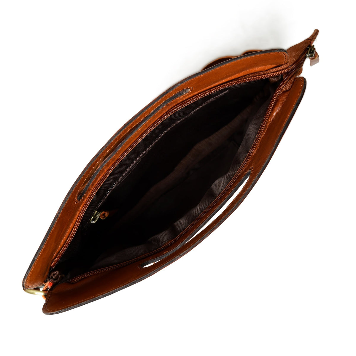 Western Leather Clutch Tooling Purse Classy Leather Bags