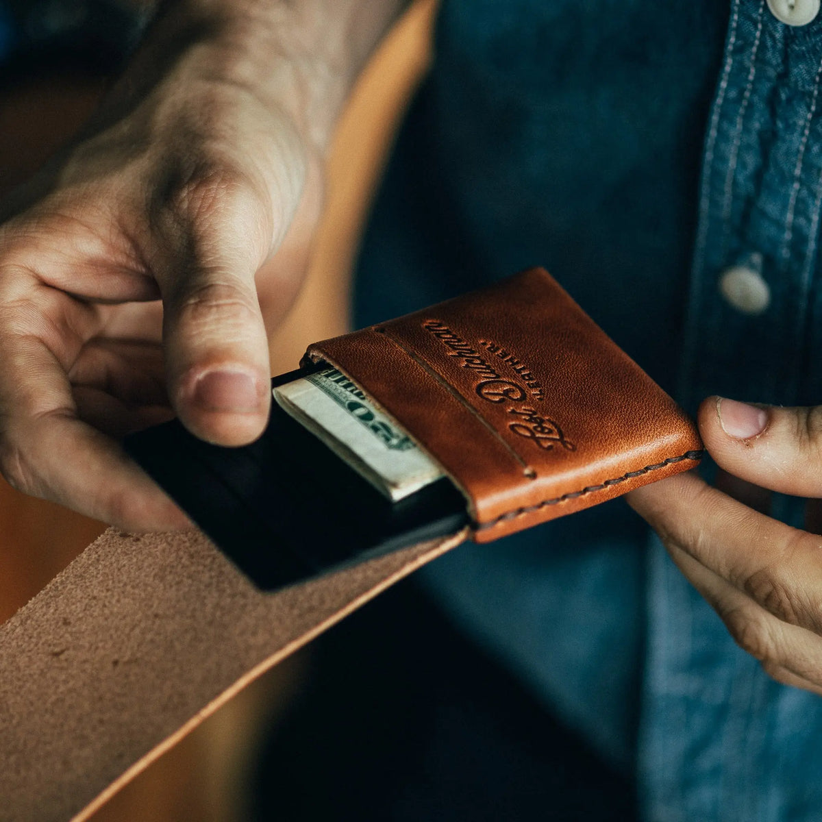 The Thin Finn – Brown Lost Dutchman Leather