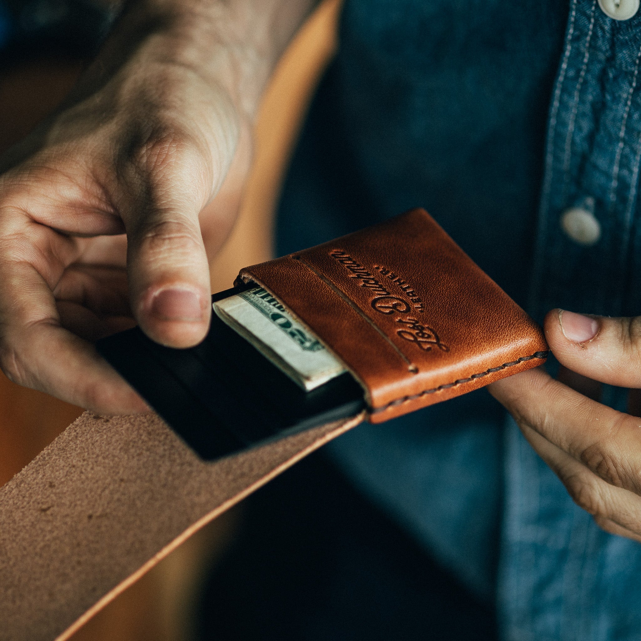 The Thin Finn – Brown Lost Dutchman Leather