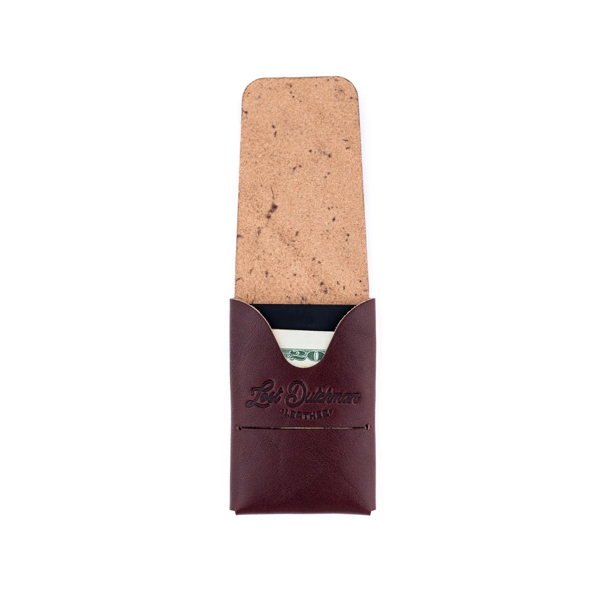 The Mini Franklin – Burgundy Lost Dutchman Leather