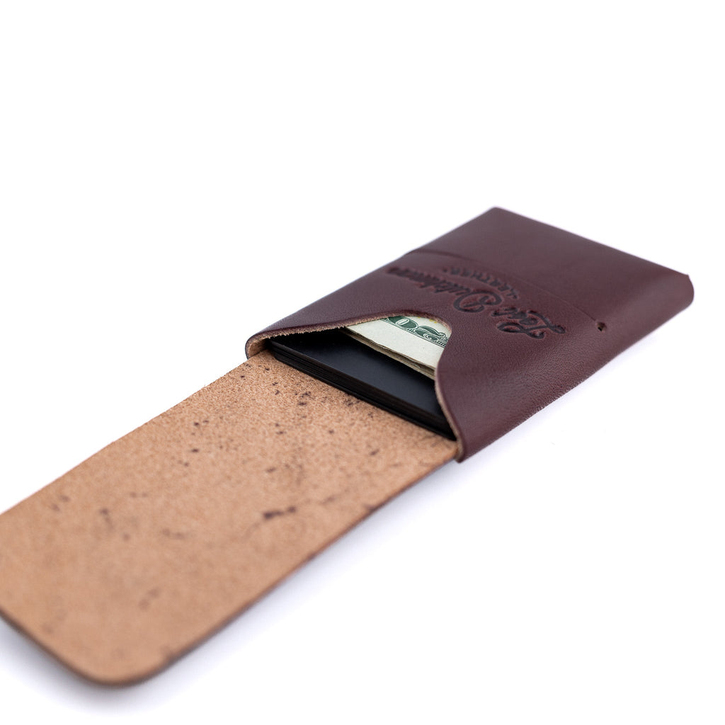The Mini Franklin – Burgundy Lost Dutchman Leather