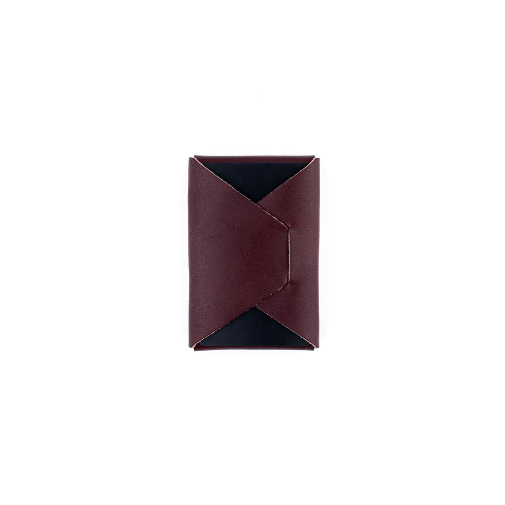 The Mini Franklin – Burgundy Lost Dutchman Leather